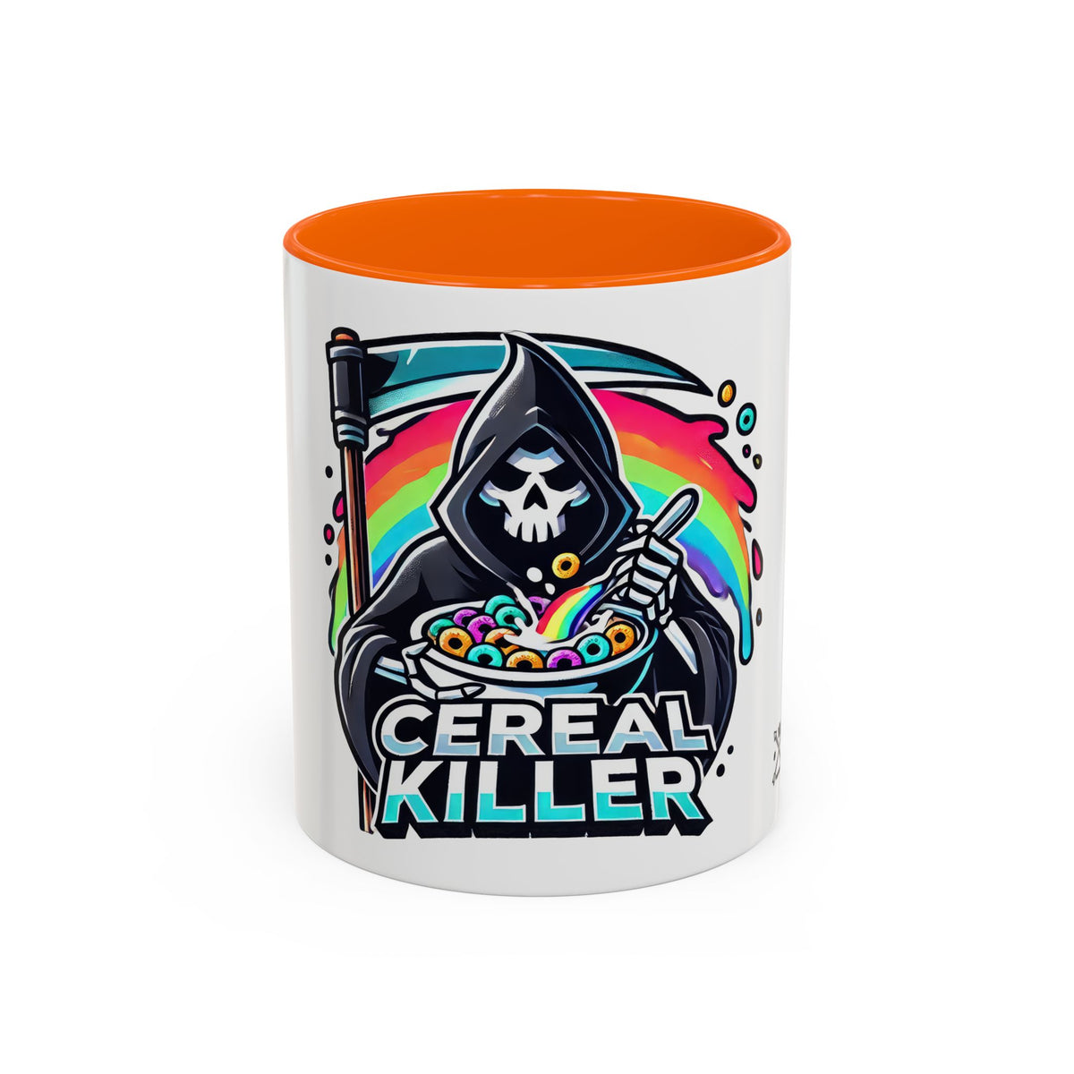 Cereal Killer Grimreaper - Accent Coffee Mug (11, 15oz)
