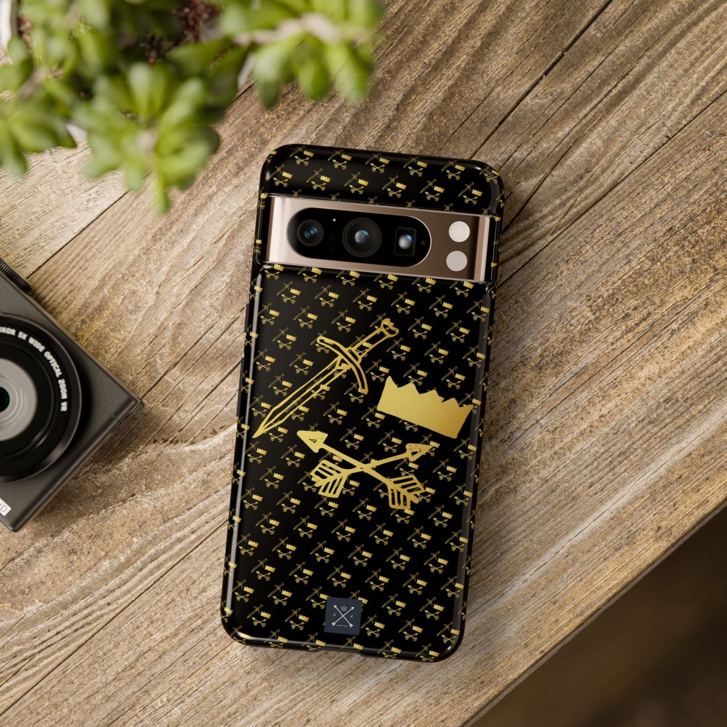 Gold and Bold Warrior - Tough Phone Cases
