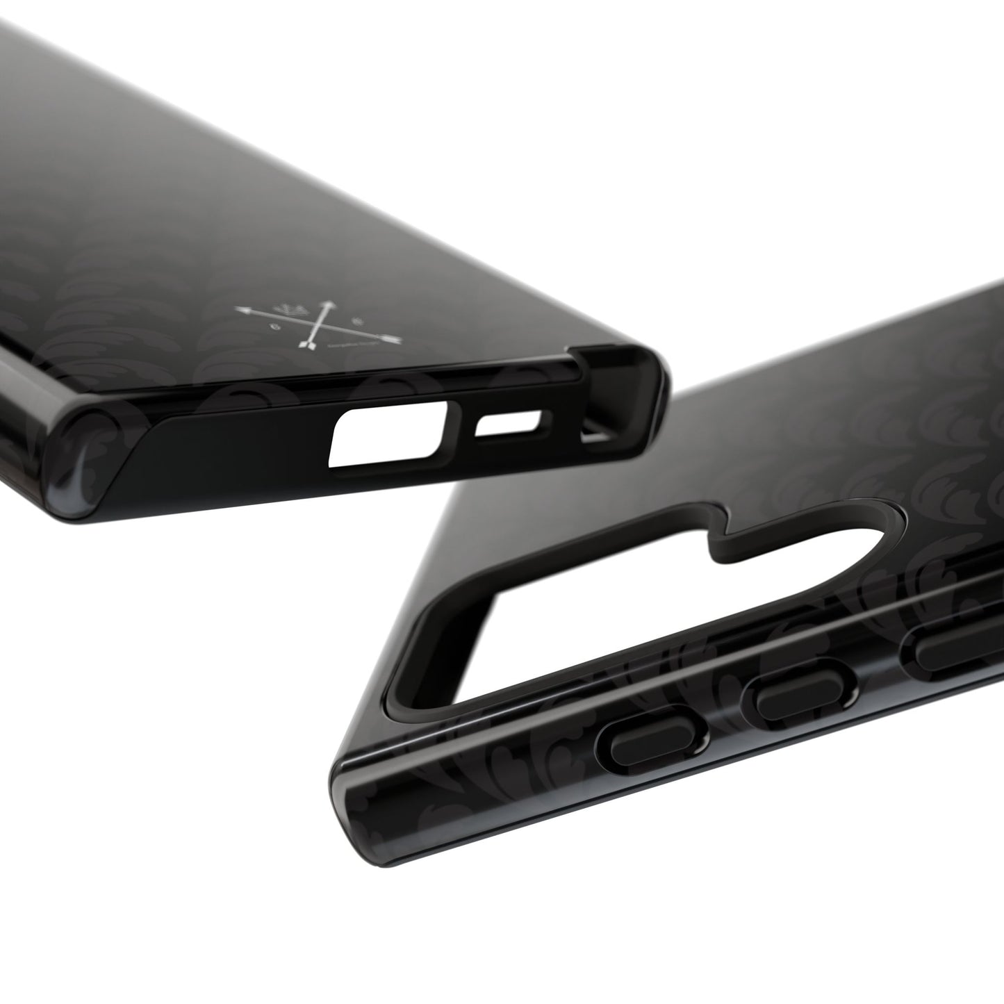 Beautiful Beloved One Flourish - Tough Phone Cases (black/black)