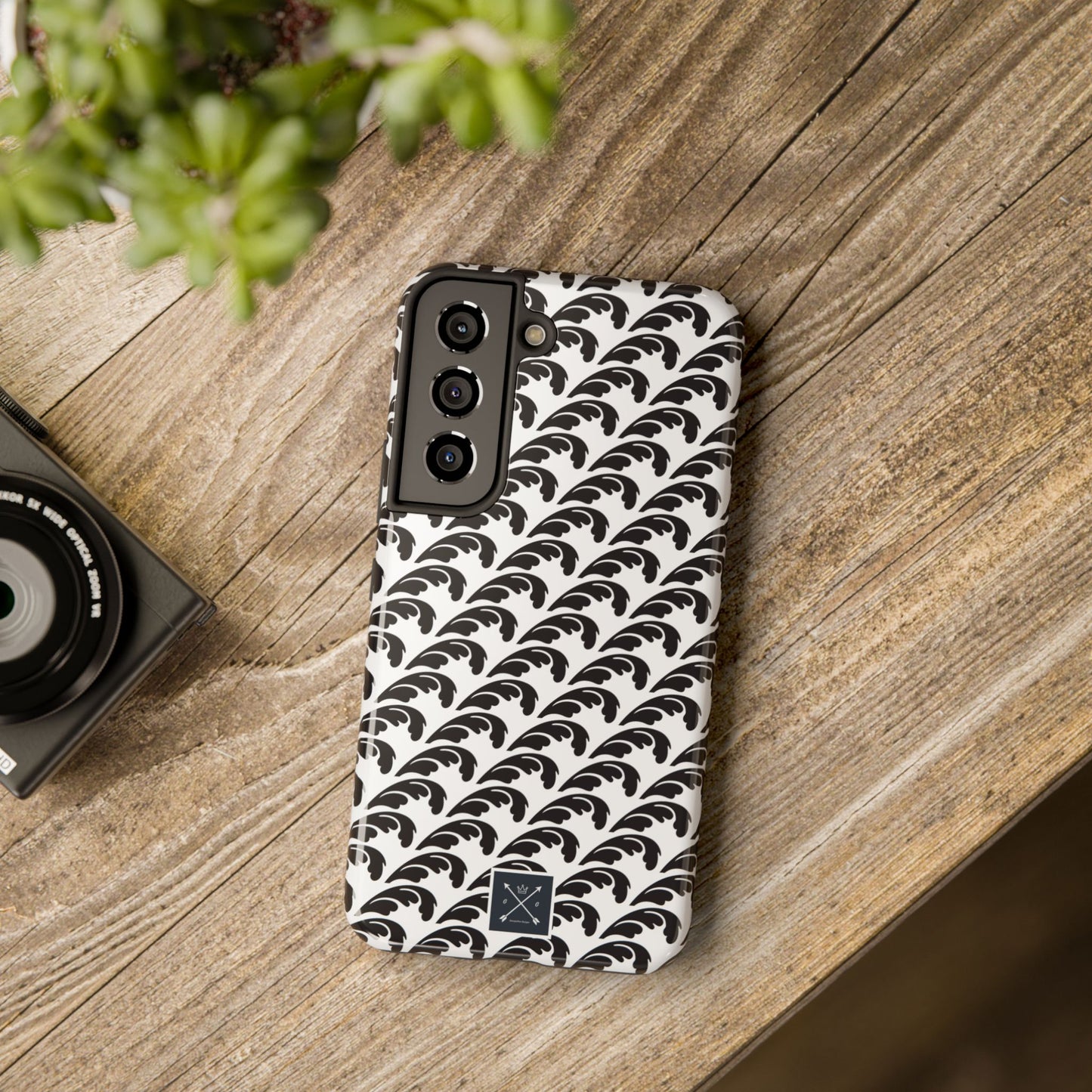 Beautiful Beloved One Flourish (black/white) - Tough Phone Cases