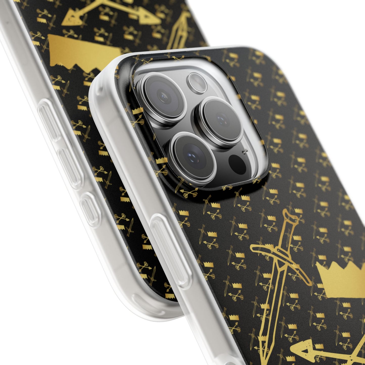 Gold and Bold Warrior - Flexi  Phone Cases