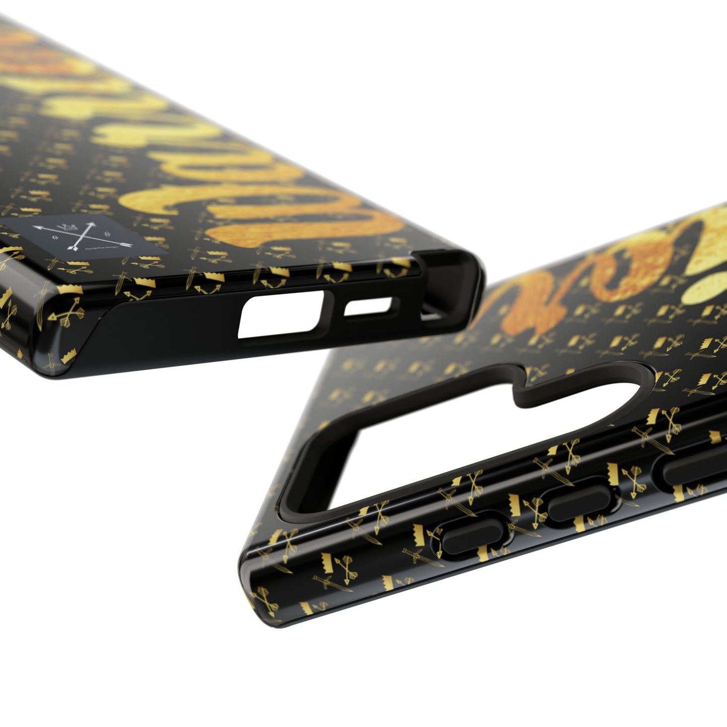 Gold and Bold Warrior - Tough Phone Cases