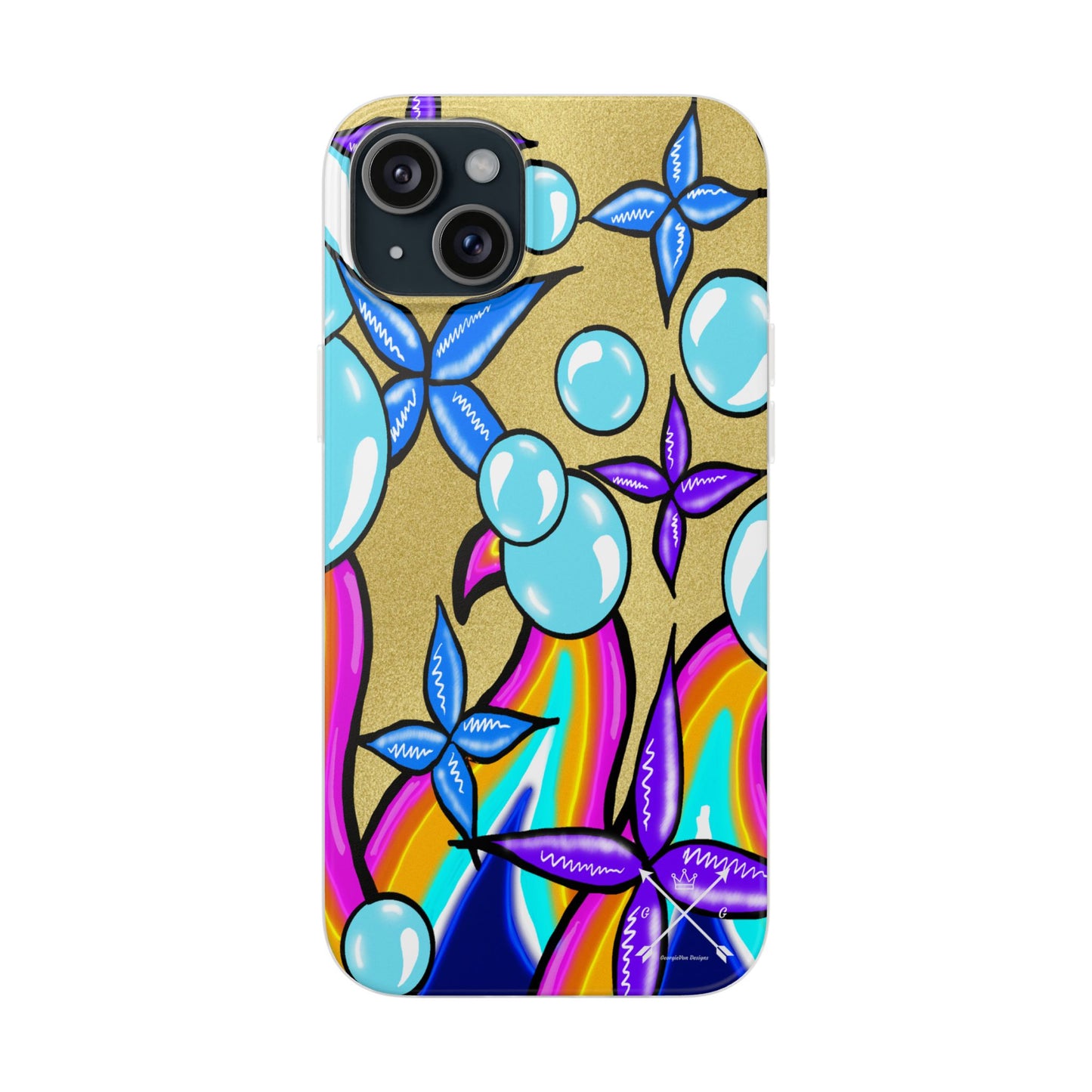 Bubble Rave (multi-colored)- Flexi Phone Cases
