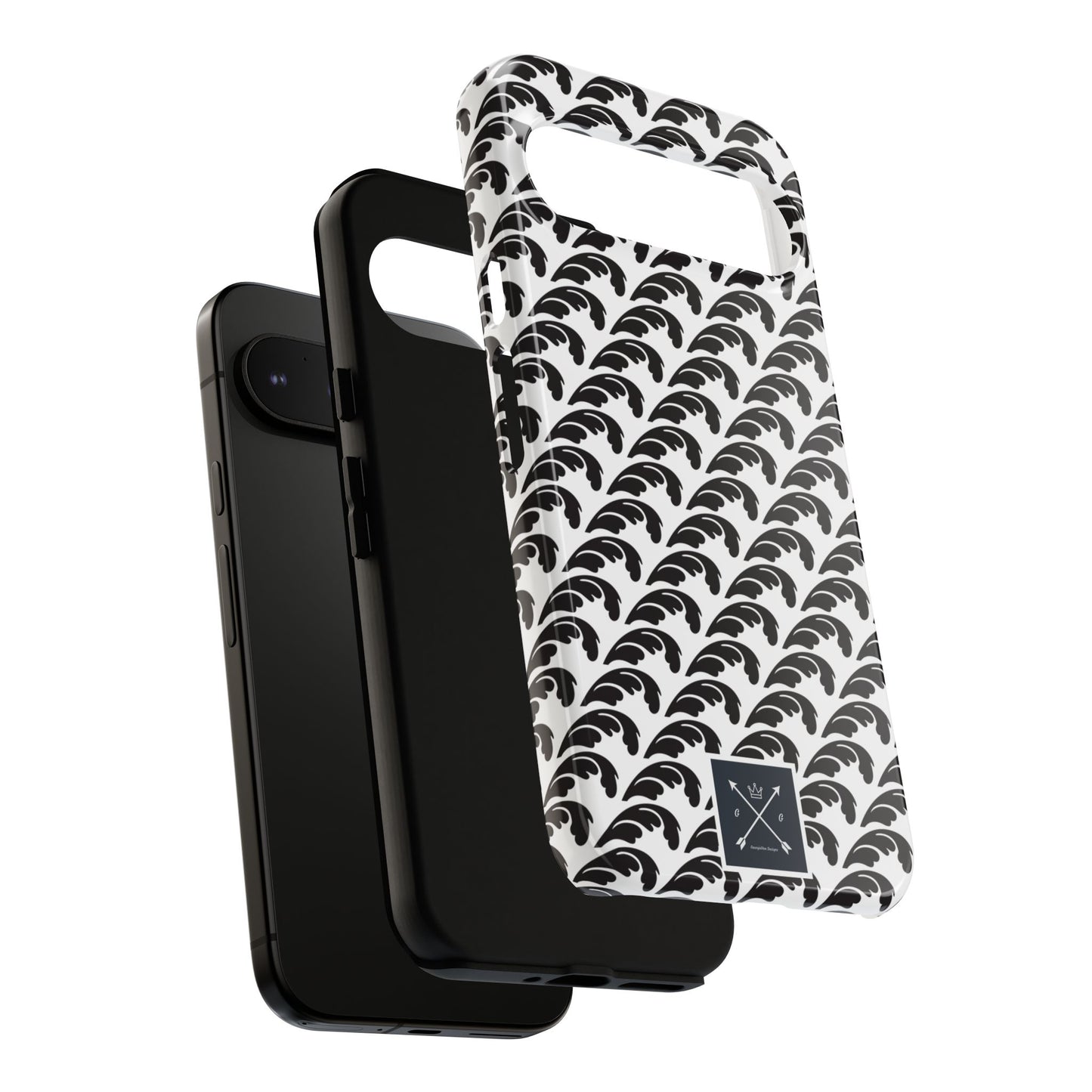 Beautiful Beloved One Flourish (black/white) - Tough Phone Cases