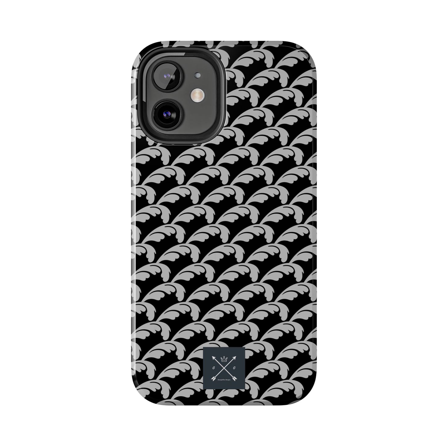 Beautiful Beloved One Flourish (silver/black) - Tough Phone Cases