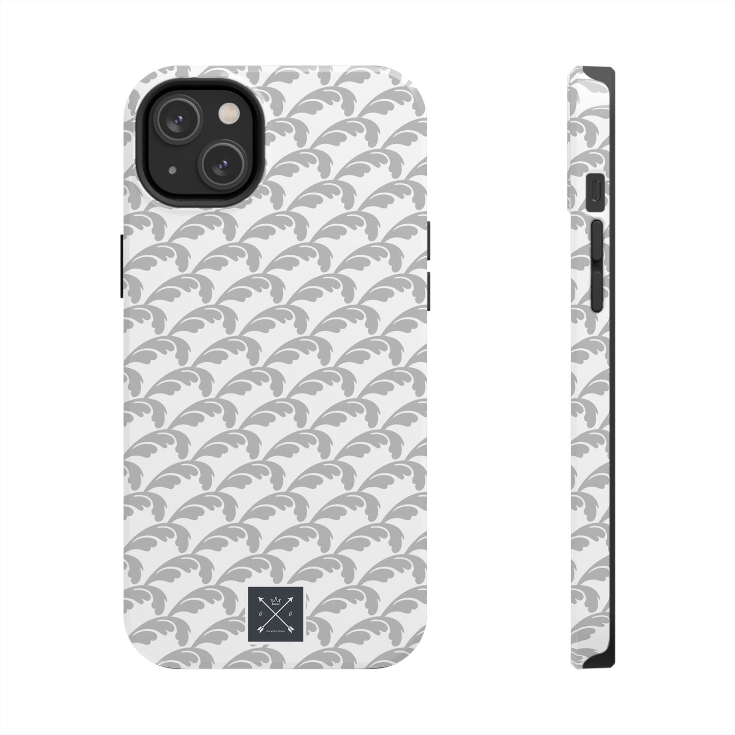 Beautiful Beloved Flourish (white/silver) - Tough Phone Cases