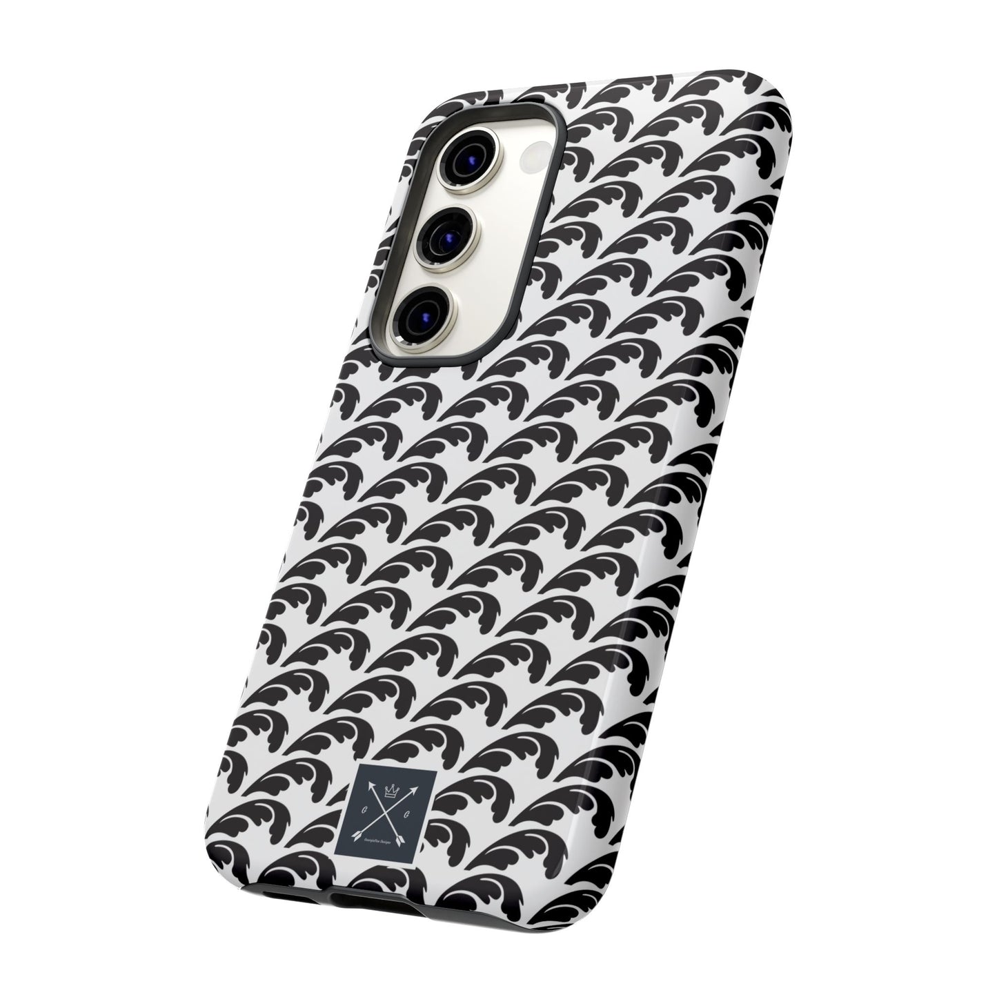 Beautiful Beloved One Flourish (black/white) - Tough Phone Cases