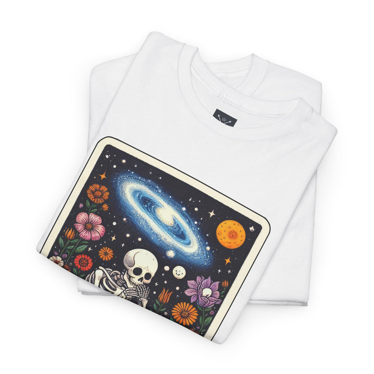 The Overthinker Skeletal Tarot - Unisex T-shirt