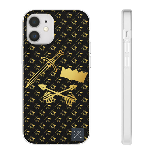 Gold and Bold Warrior - Flexi  Phone Cases