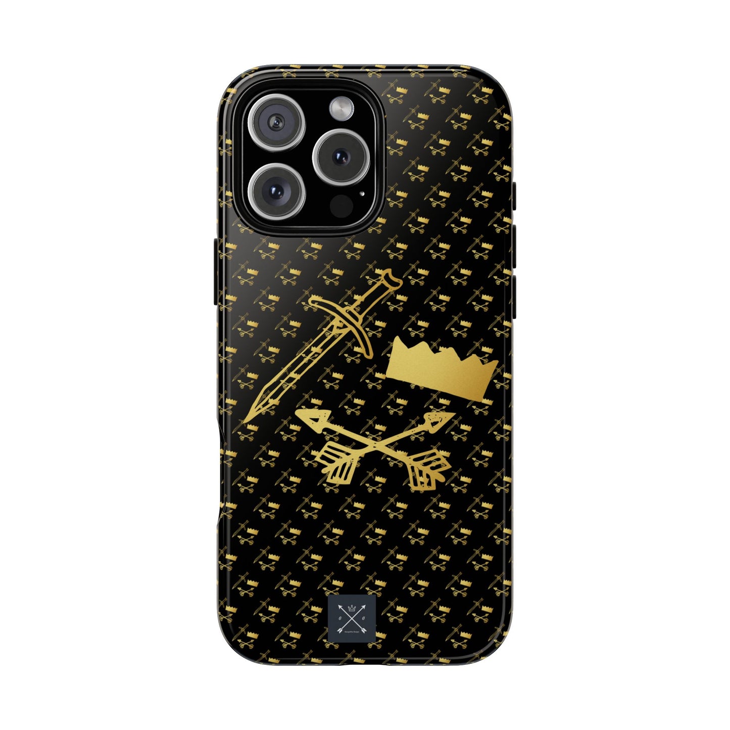 Gold and Bold Warrior - Tough Phone Cases