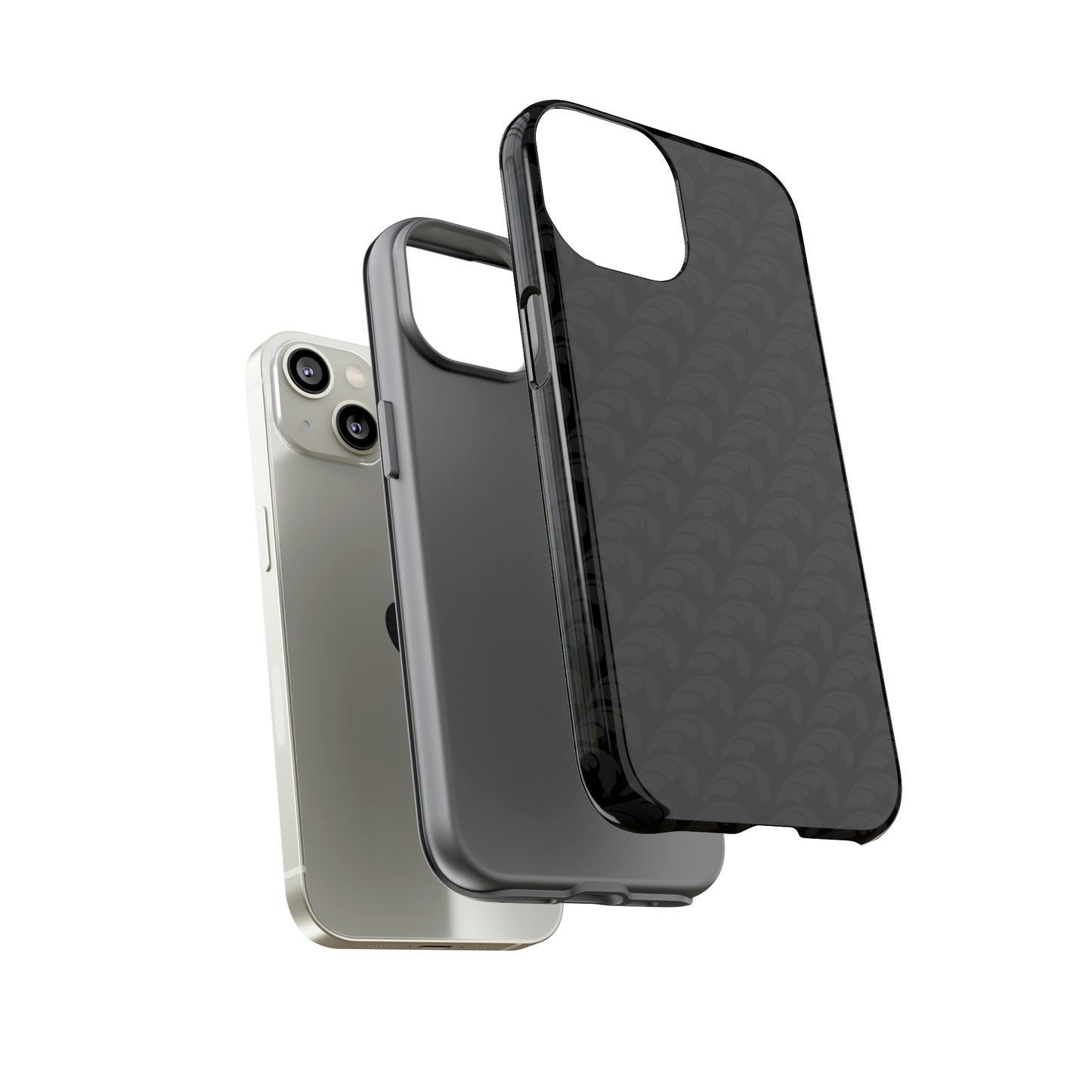 Beautiful Beloved One Flourish (black/black) - Tough Phone Cases