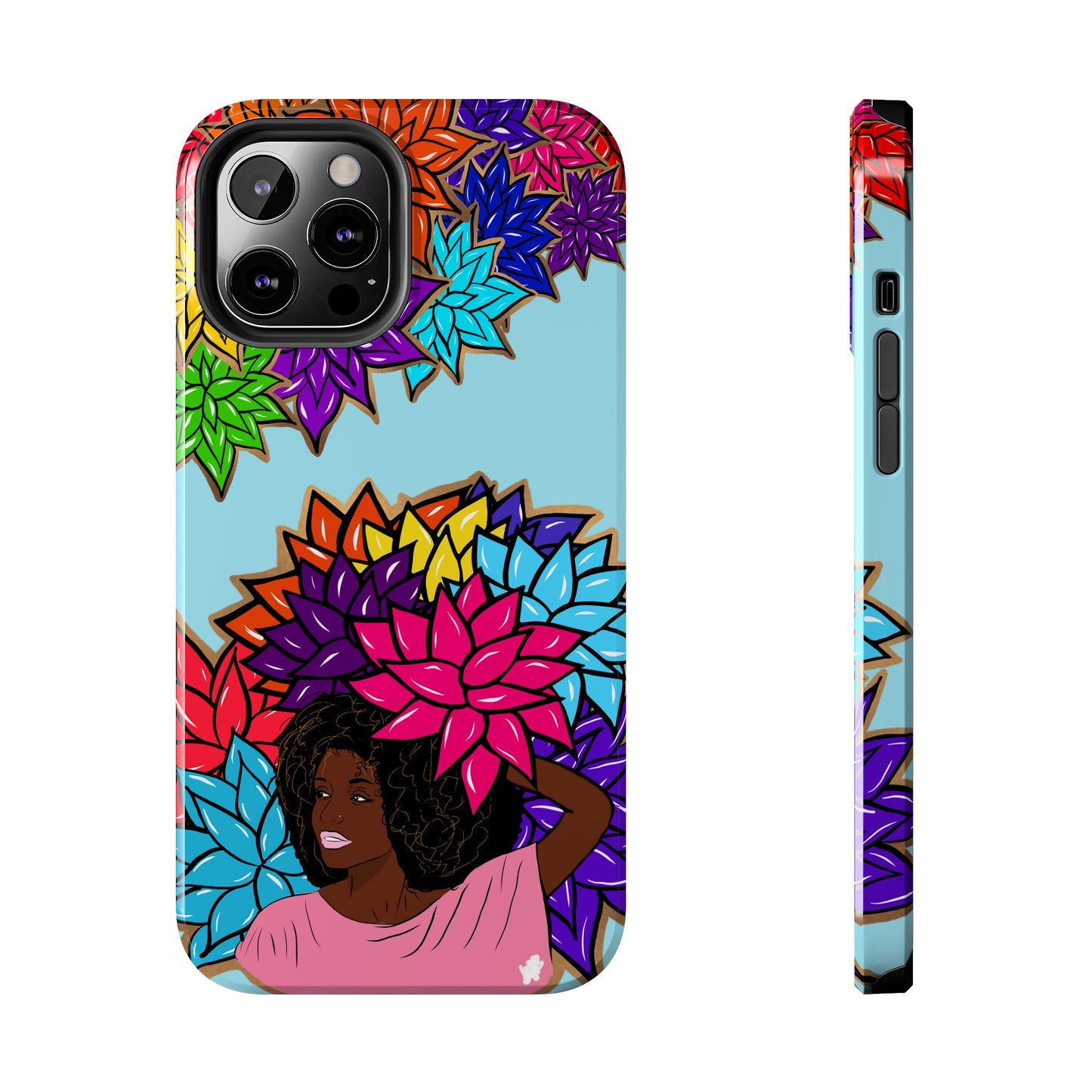 Beauty with Flowers - Tough Phone Cases