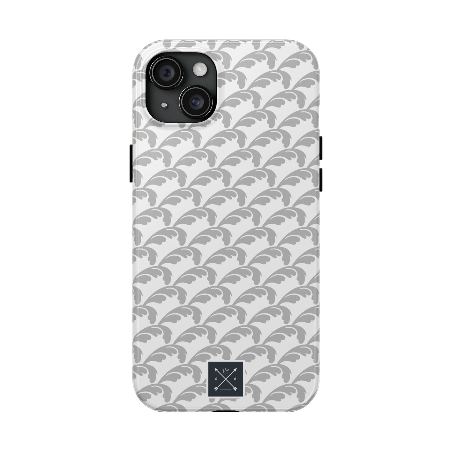 Beautiful Beloved Flourish (white/silver) - Tough Phone Cases