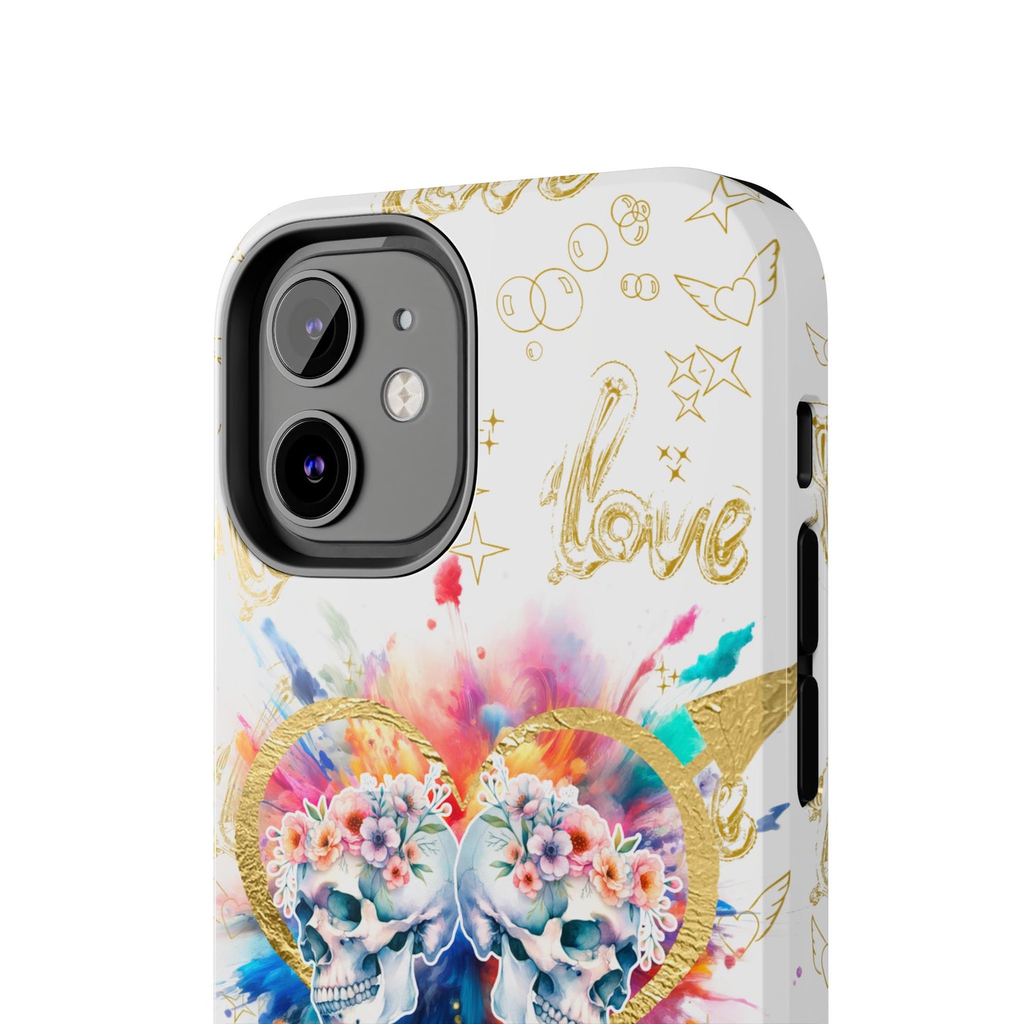 Love is Golden Watercolor - Tough Phone Cases