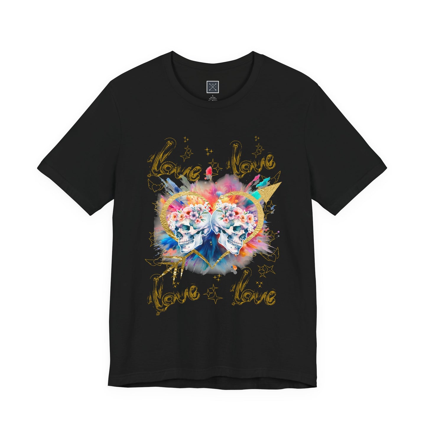 Love is Golden - Unisex Jersey Short Sleeve Tee