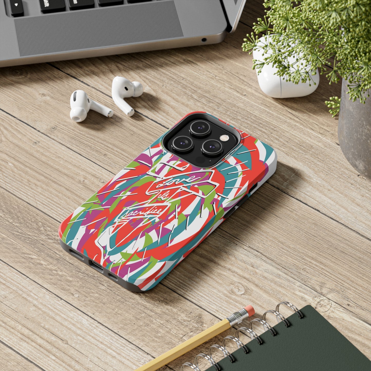 Love is Sacrifice - Tough Phone Cases
