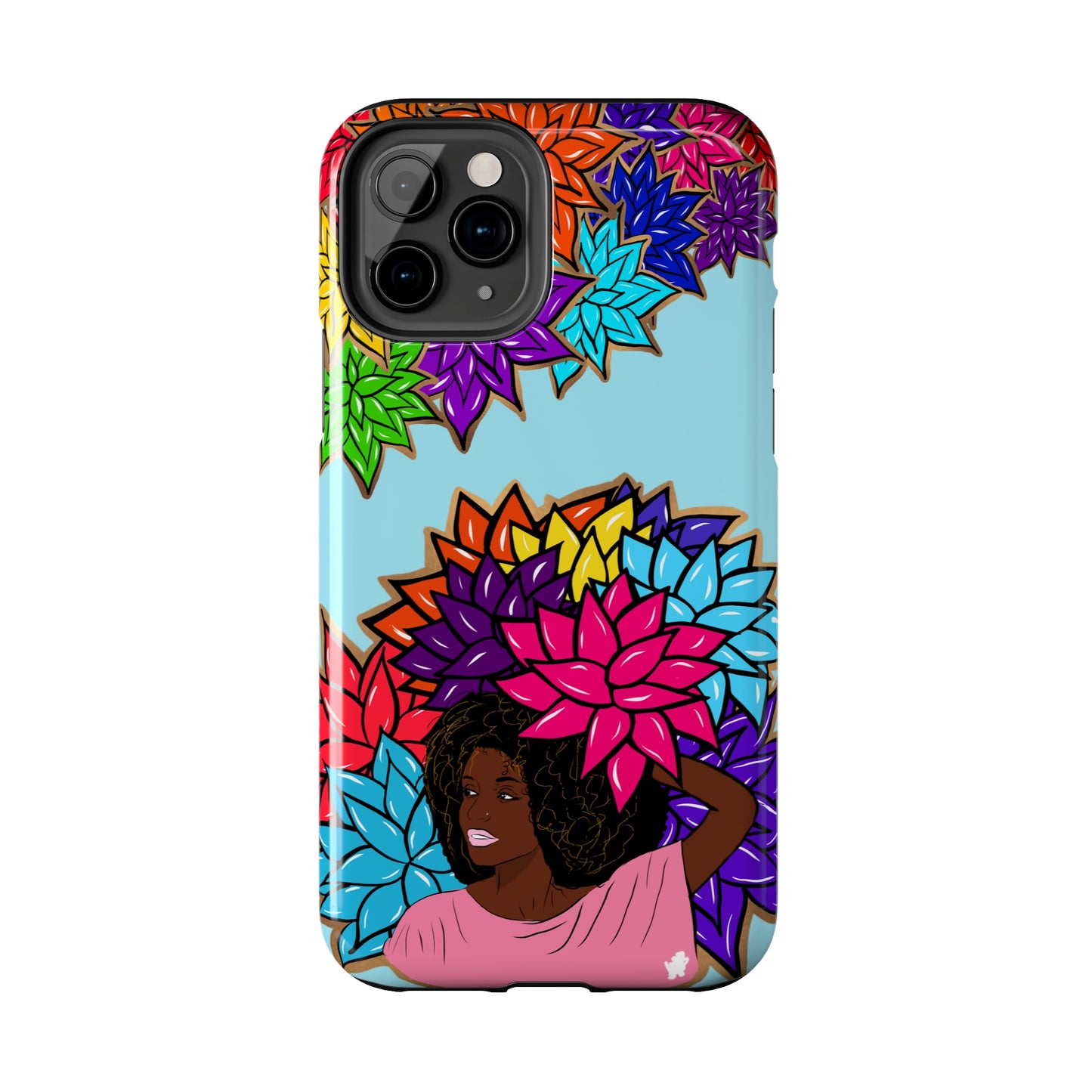 Beauty with Flowers - Tough Phone Cases