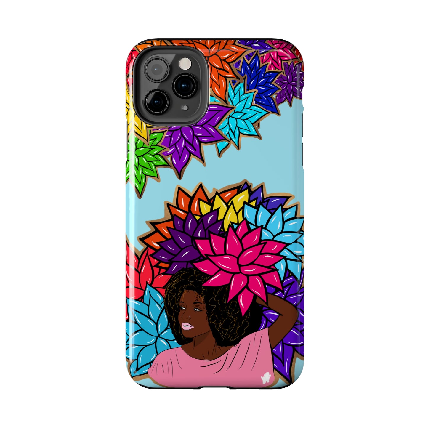 Beauty with Flowers - Tough Phone Cases