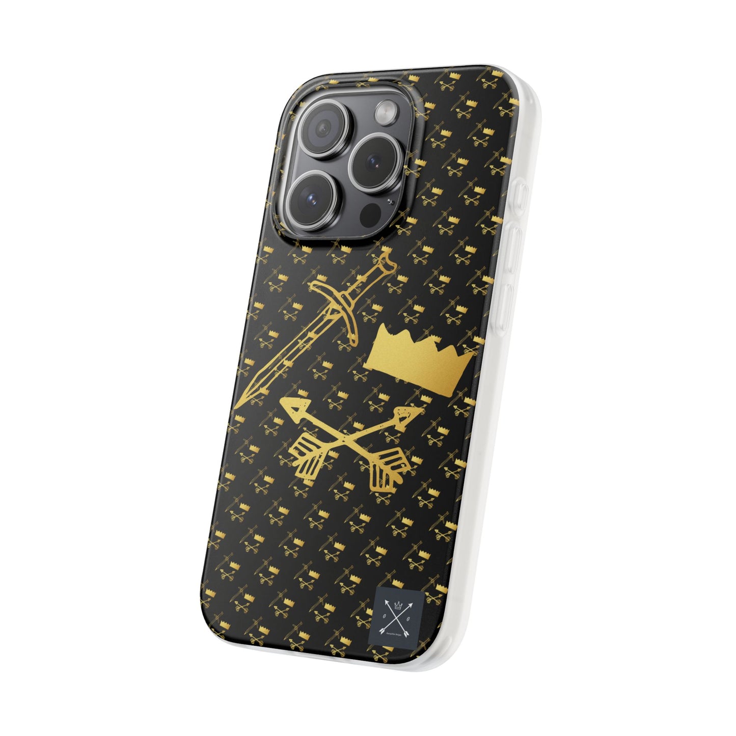Gold and Bold Warrior - Flexi  Phone Cases