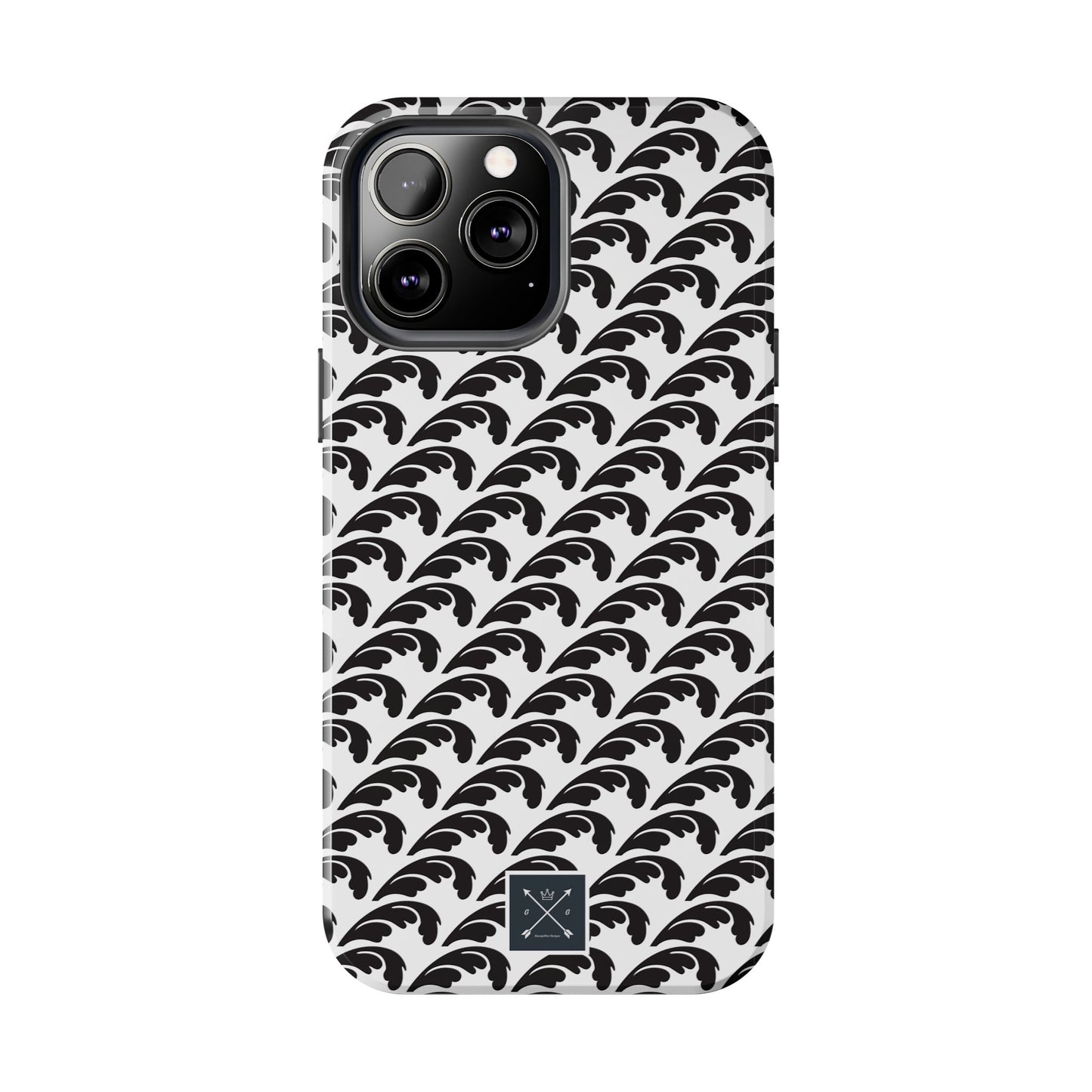 Beautiful Beloved One Flourish (black/white) - Tough Phone Cases