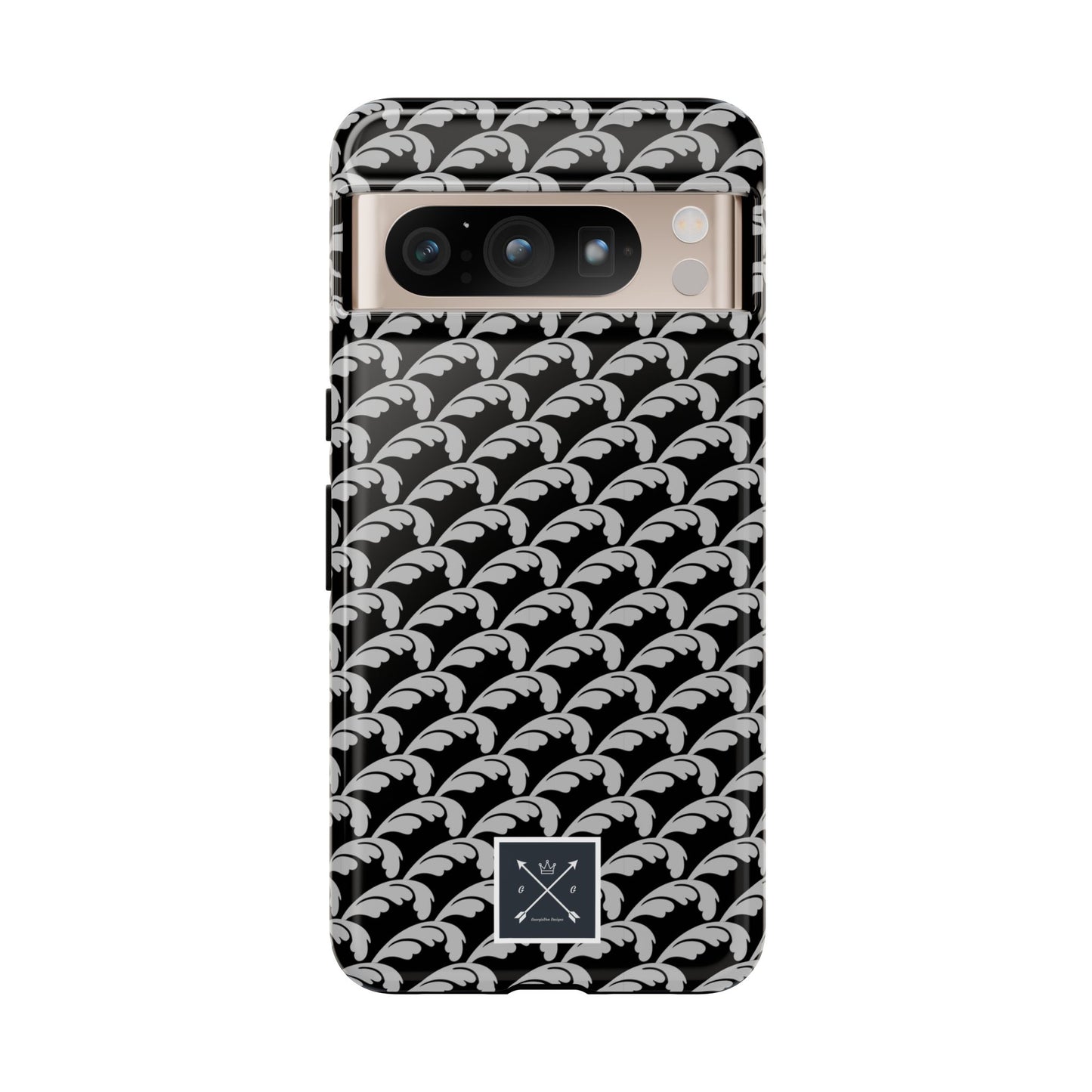 Beautiful Beloved One Flourish (black/silver) - Tough Phone Cases