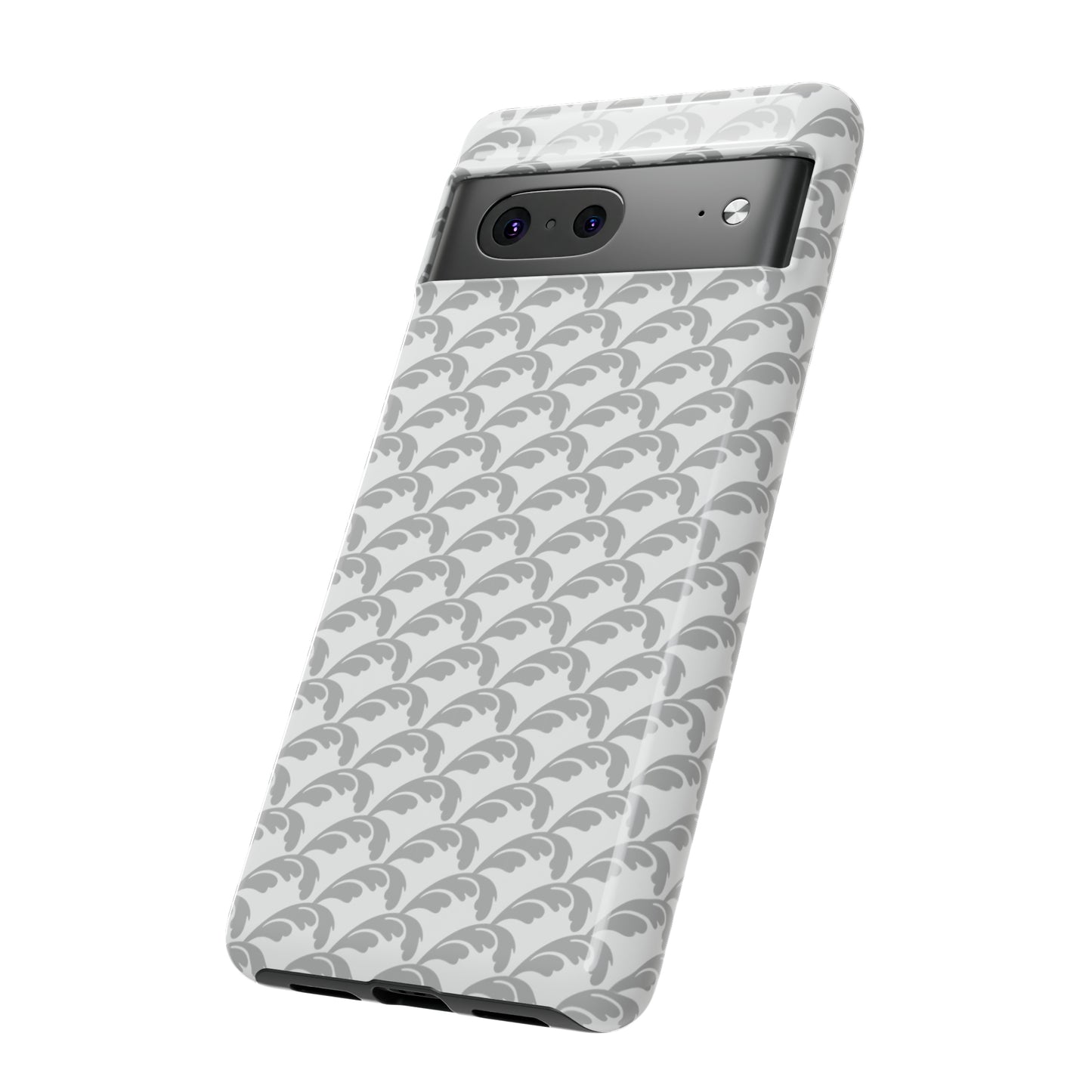 Beautiful Beloved Flourish (white/silver) - Tough Phone Cases