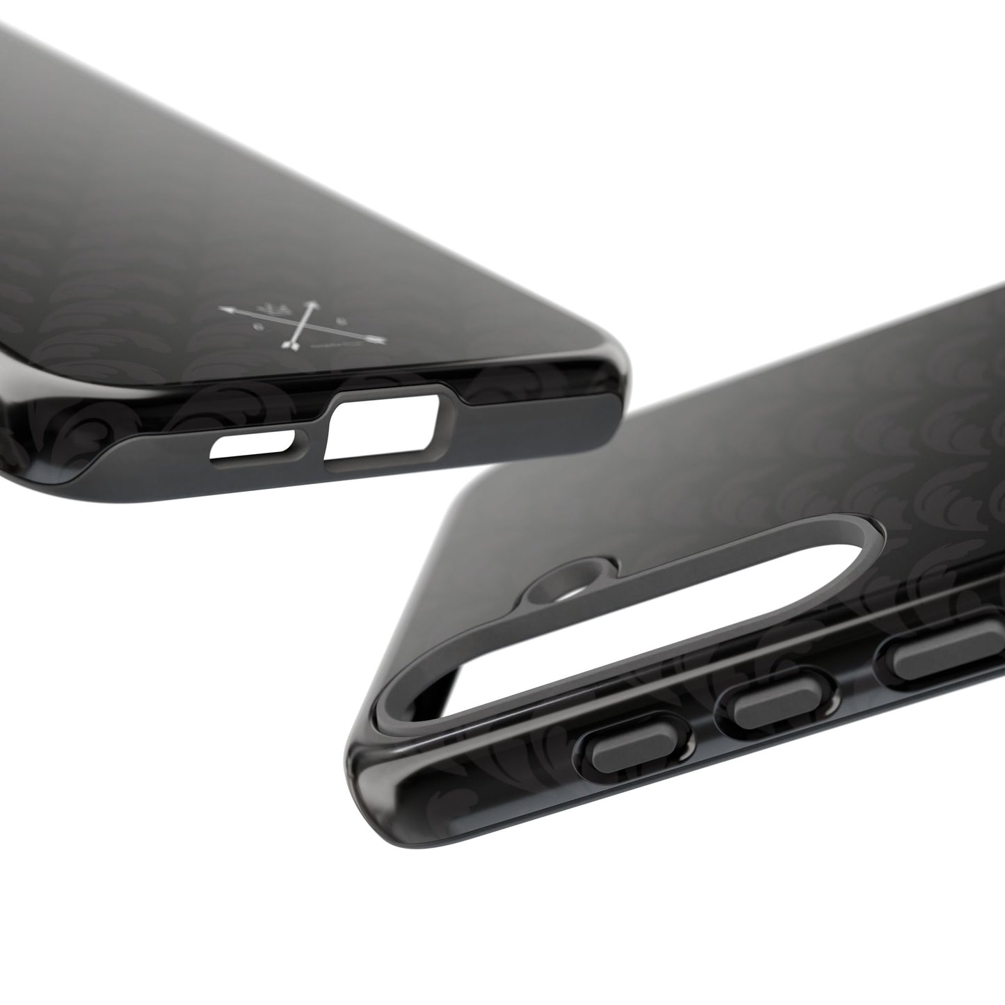 Beautiful Beloved One Flourish - Tough Phone Cases (black/black)