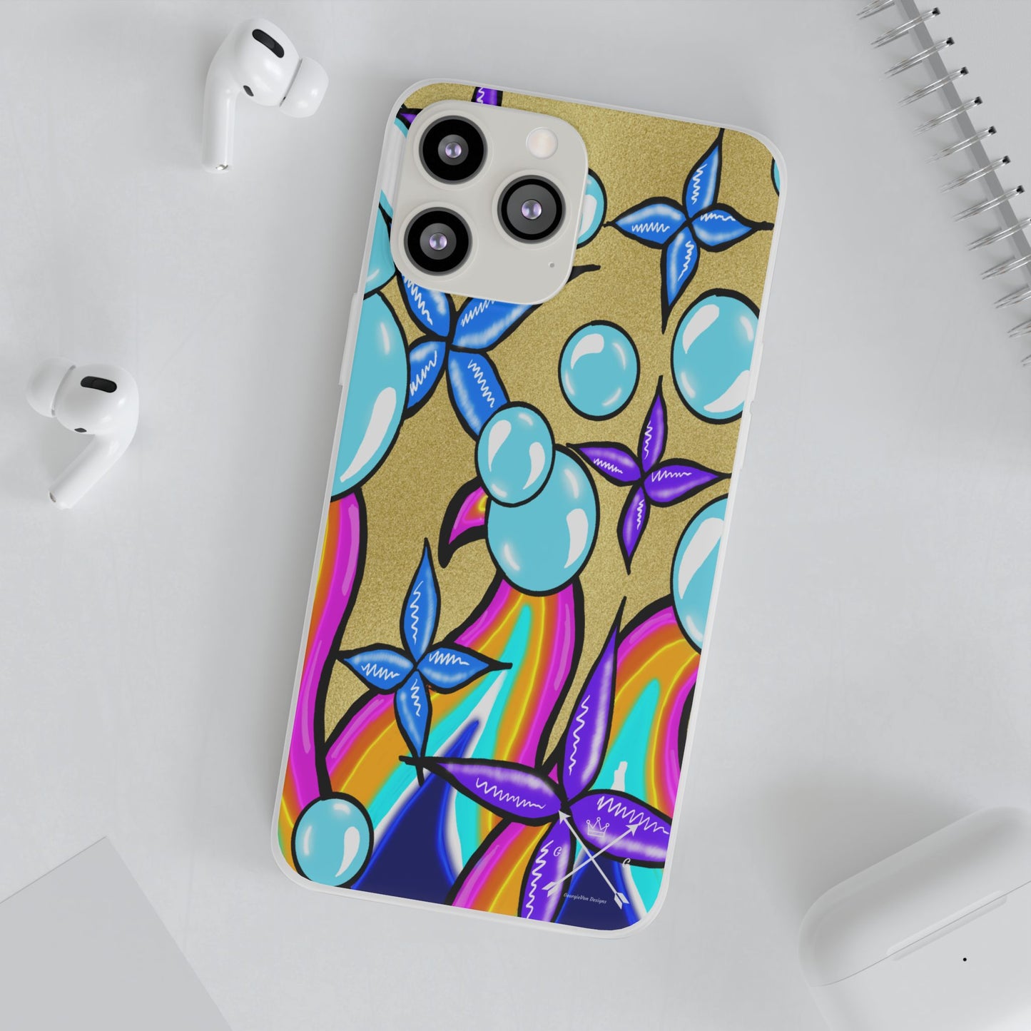 Bubble Rave (multi-colored)- Flexi Phone Cases