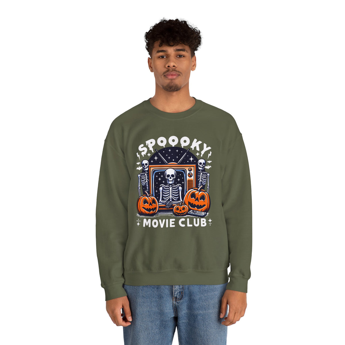 Spooky Movie Club - Unisex Heavy Blend™ Sweatshirt