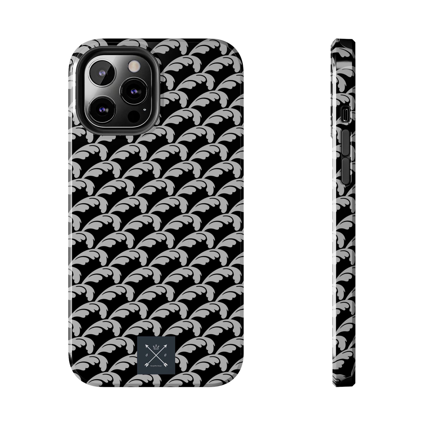 Beautiful Beloved One Flourish (silver/black) - Tough Phone Cases