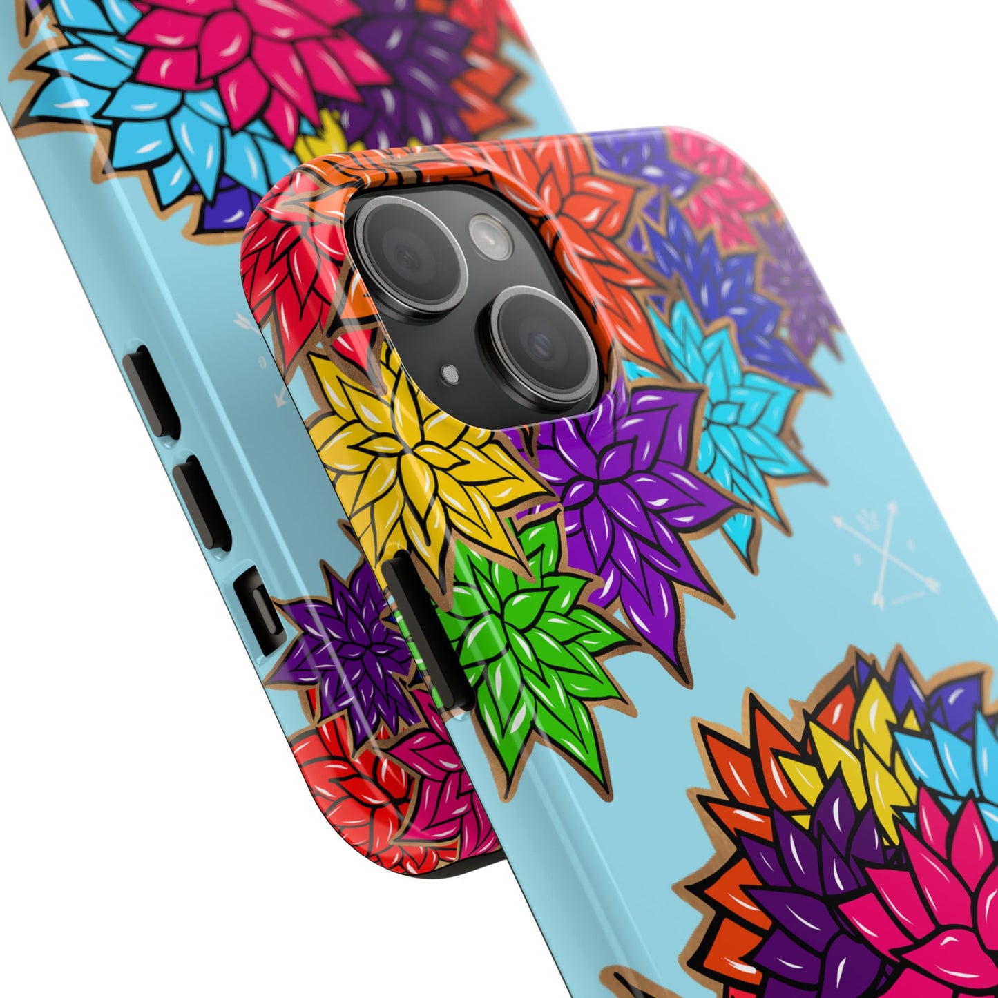 Beauty with Flowers - Tough Phone Cases
