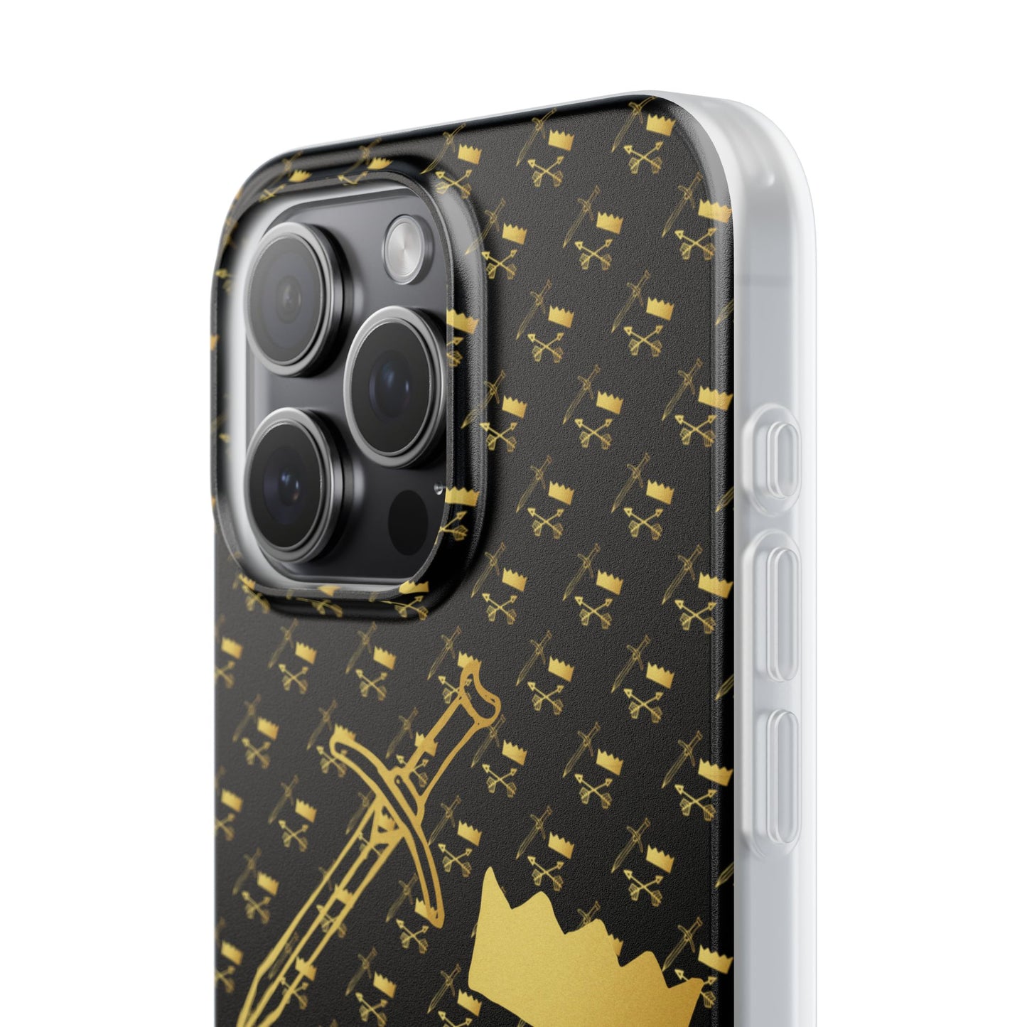 Gold and Bold Warrior - Flexi  Phone Cases