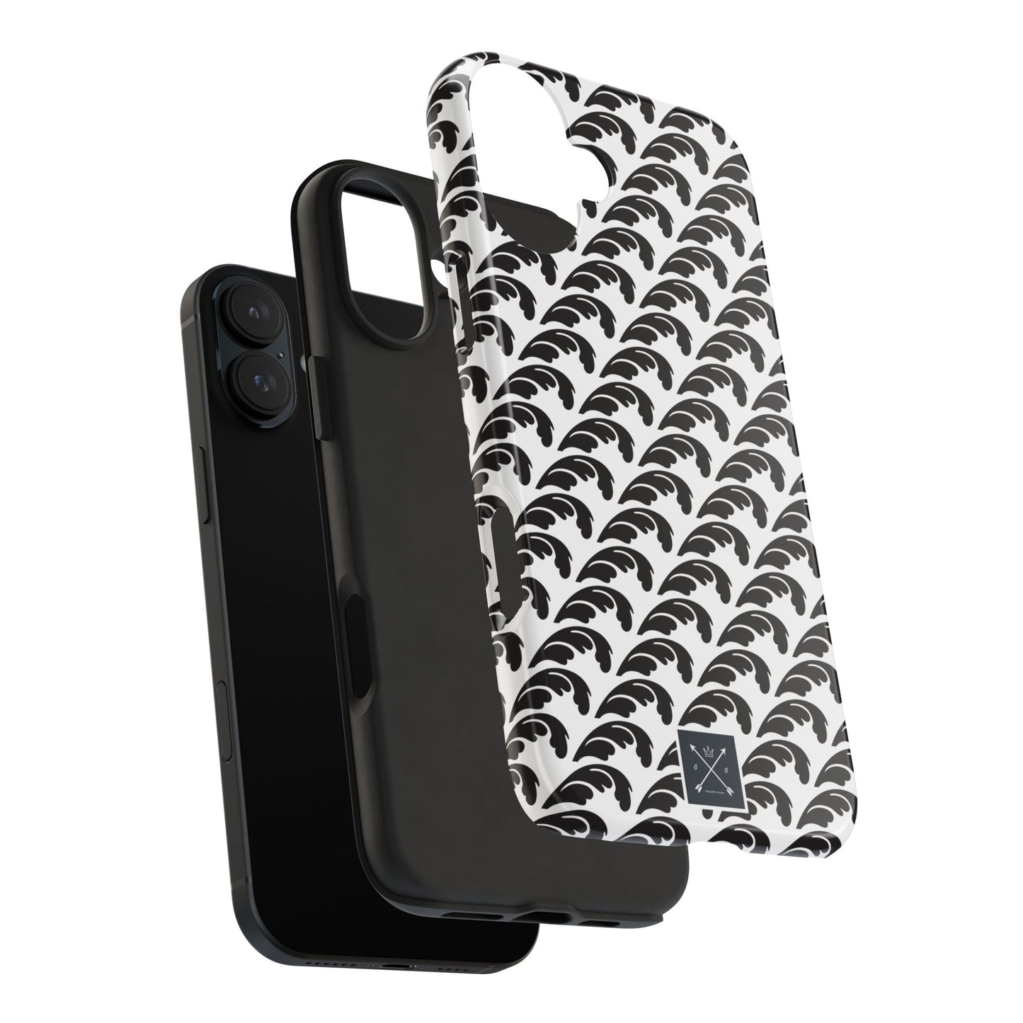 Beautiful Beloved One Flourish (black/white) - Tough Phone Cases