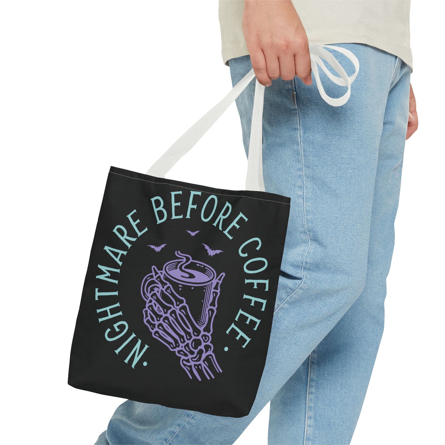 Nightmare Before Coffee - Tote Bag (AOP)