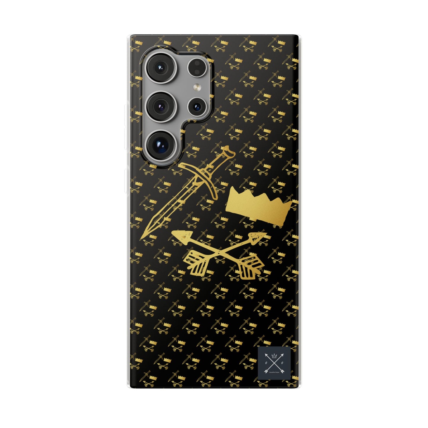 Gold and Bold Warrior - Flexi  Phone Cases