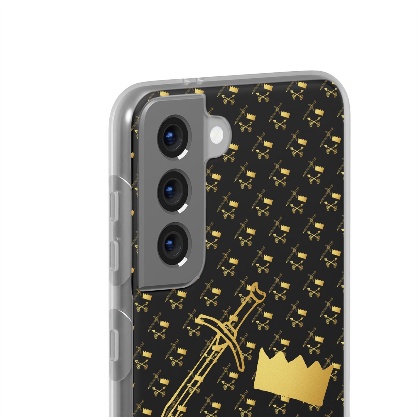 Gold and Bold Warrior - Flexi  Phone Cases