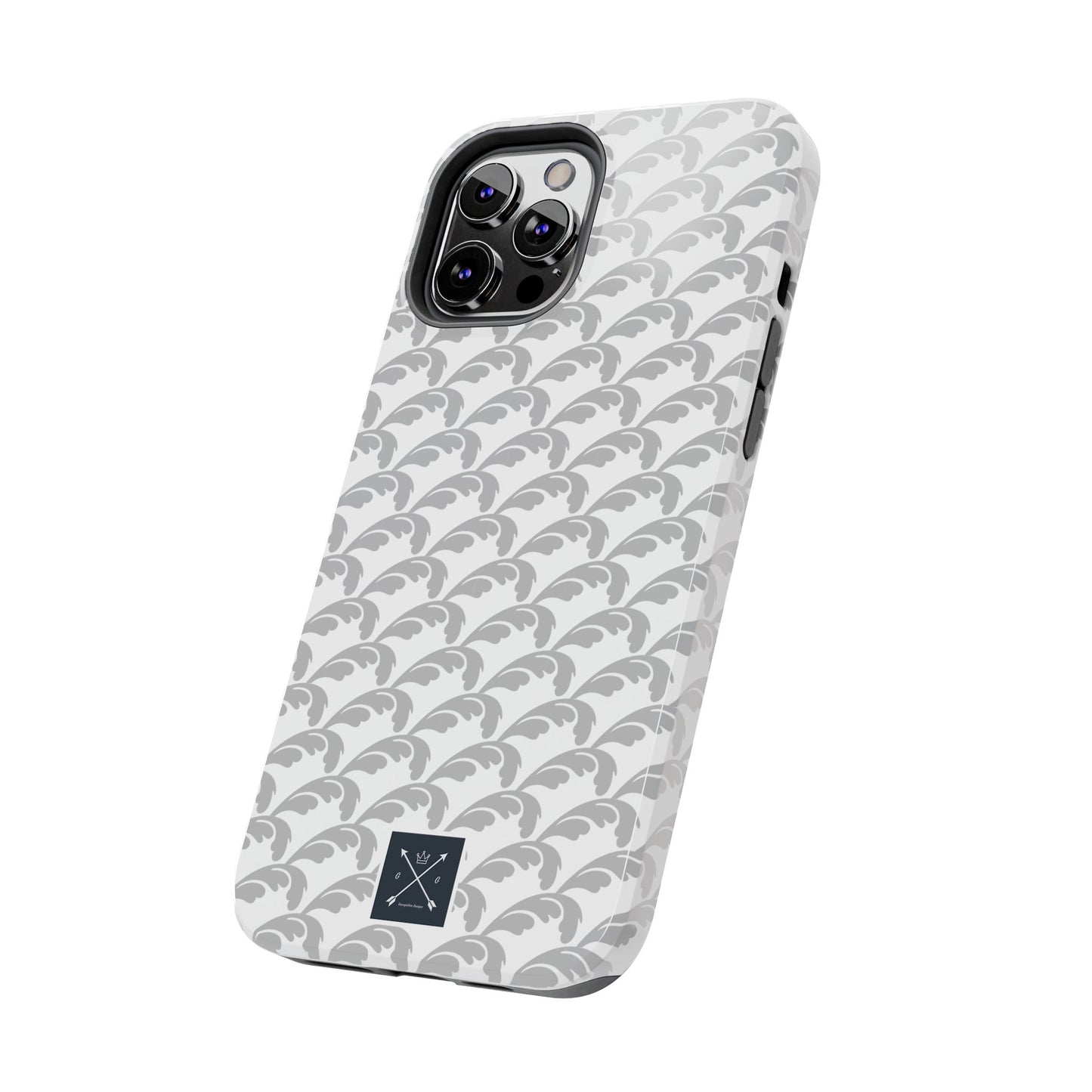 Beautiful Beloved Flourish (white/silver) - Tough Phone Cases