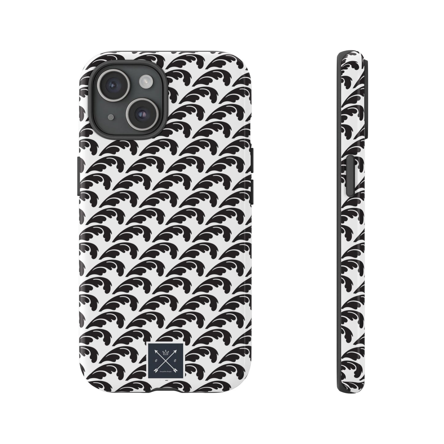 Beautiful Beloved One Flourish (black/white) - Tough Phone Cases