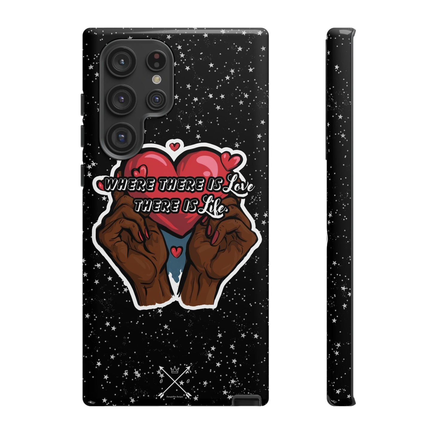 Inspirational Tough Phone Case | Love & Life Design