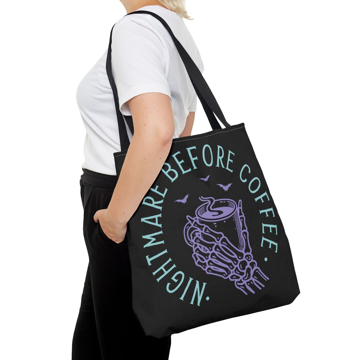 Nightmare Before Coffee - Tote Bag (AOP)