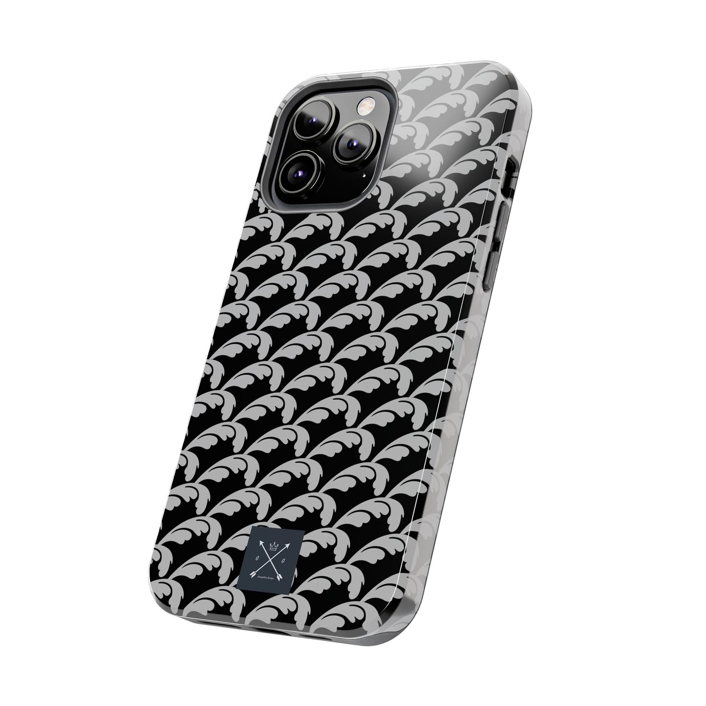 Beautiful Beloved One Flourish (silver/black) - Tough Phone Cases