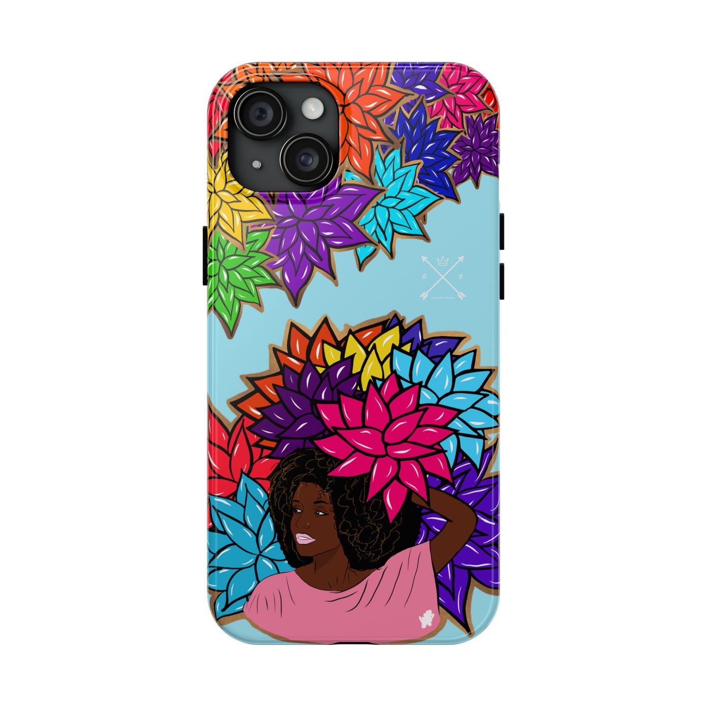 Beauty with Flowers - Tough Phone Cases
