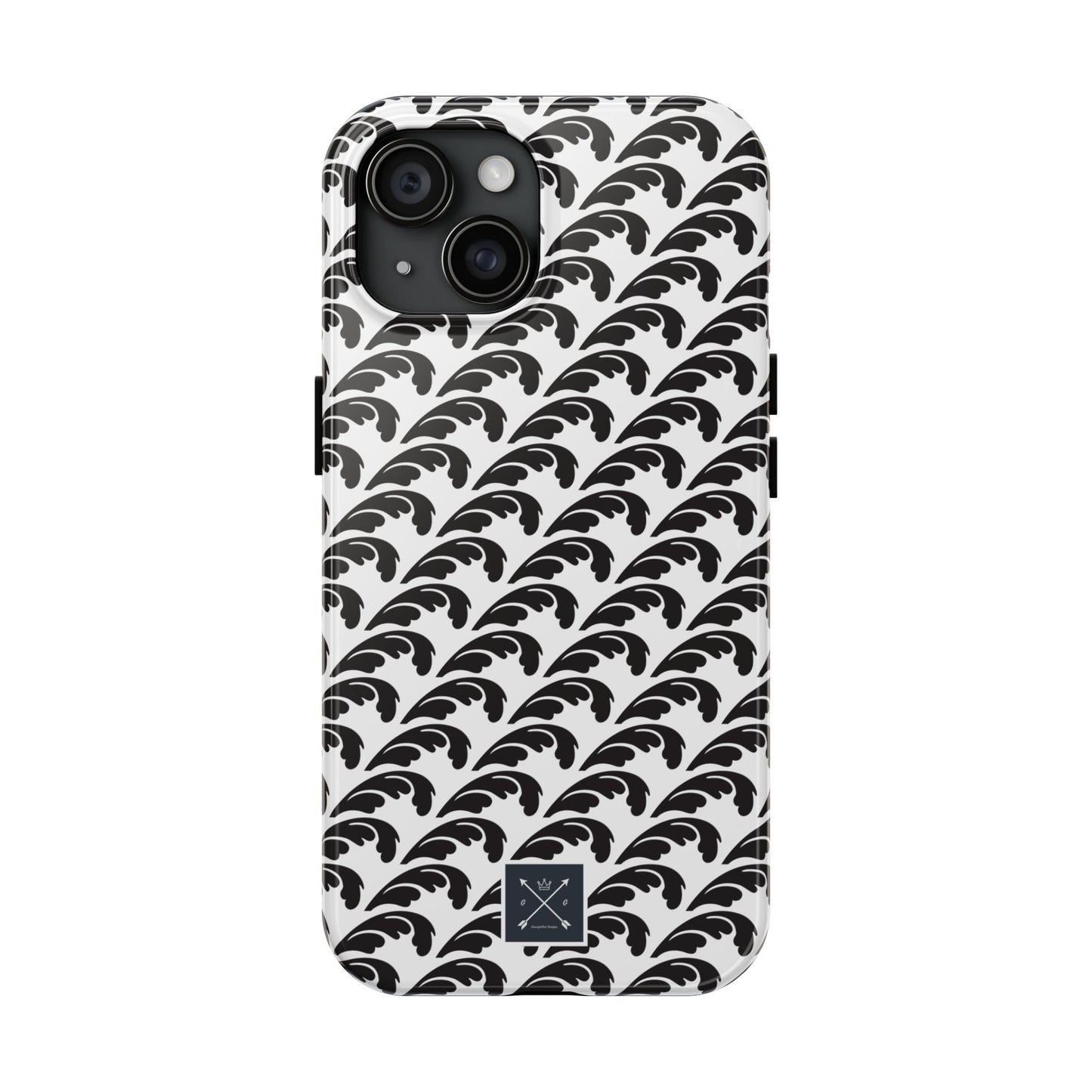 Beautiful Beloved One Flourish (black/white) - Tough Phone Cases
