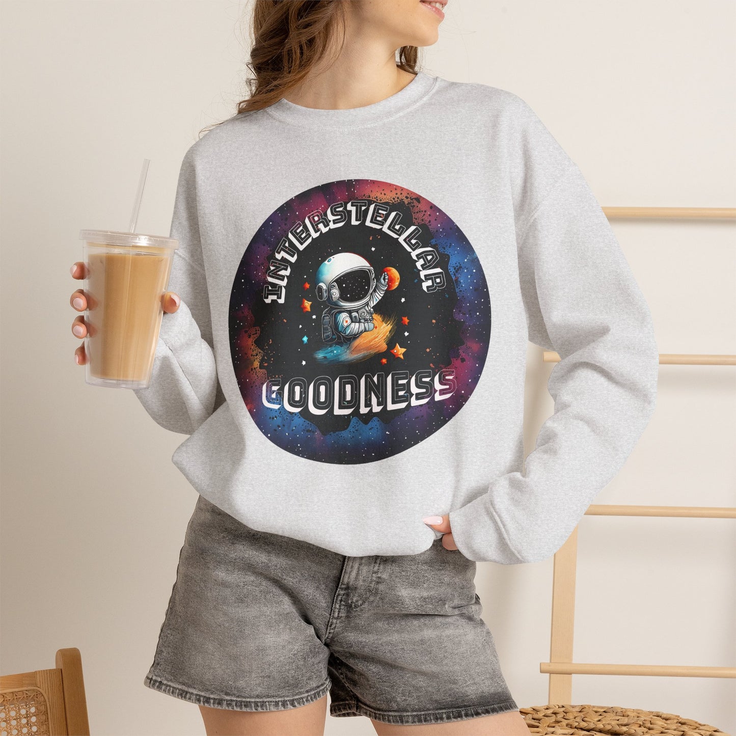 Interstellar Goodness - Unisex Crewneck Sweatshirt