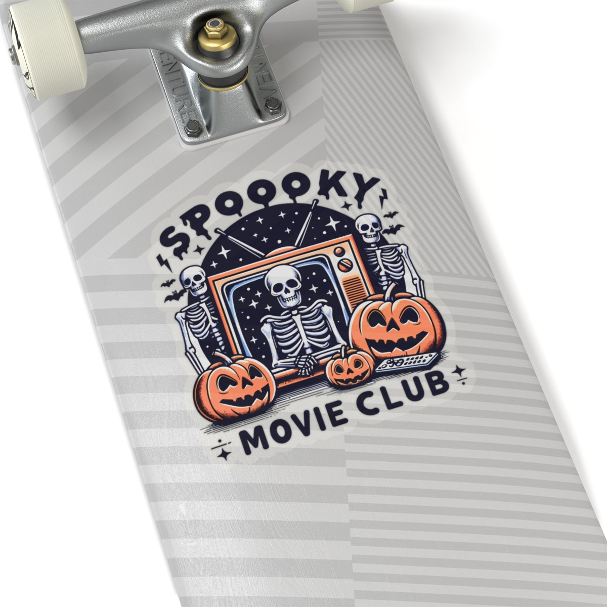 Spoooky Movie Club Themed - Kiss-cut Stickers