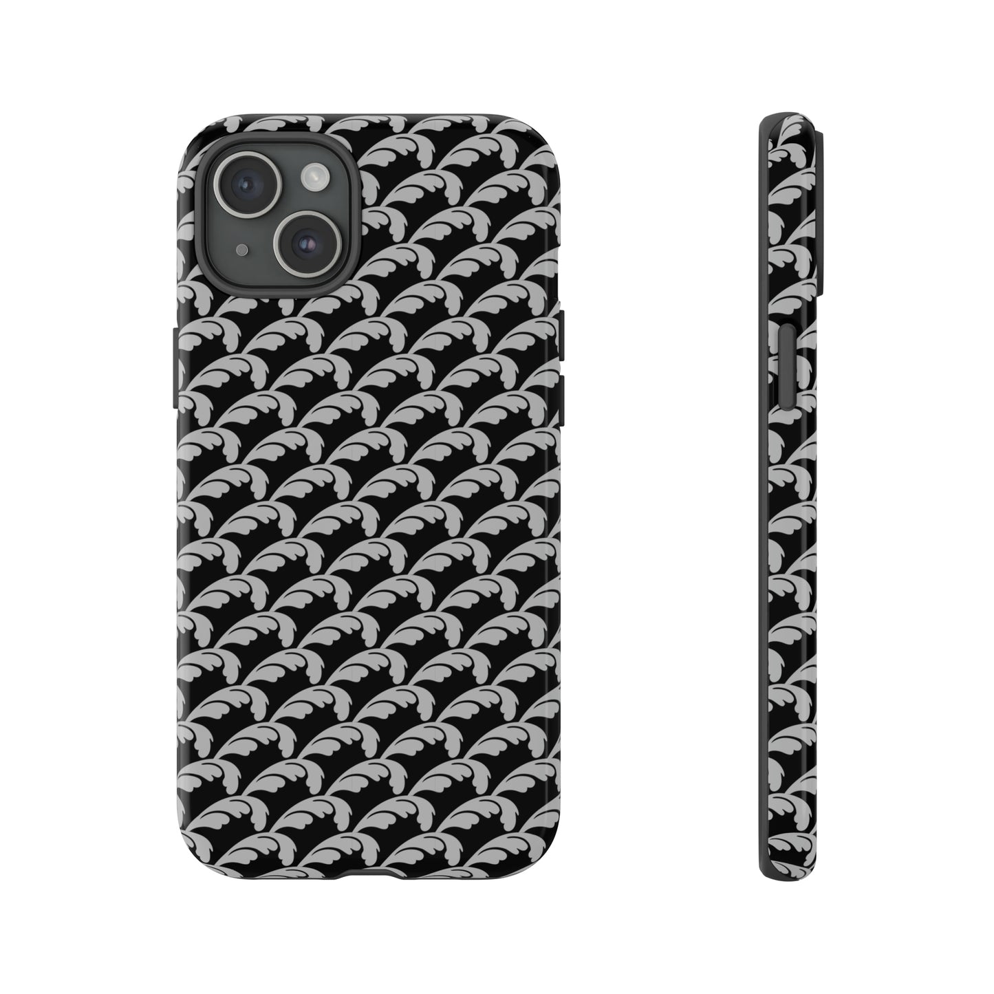 Beautiful Beloved One Flourish (black/silver) - Tough Phone Cases