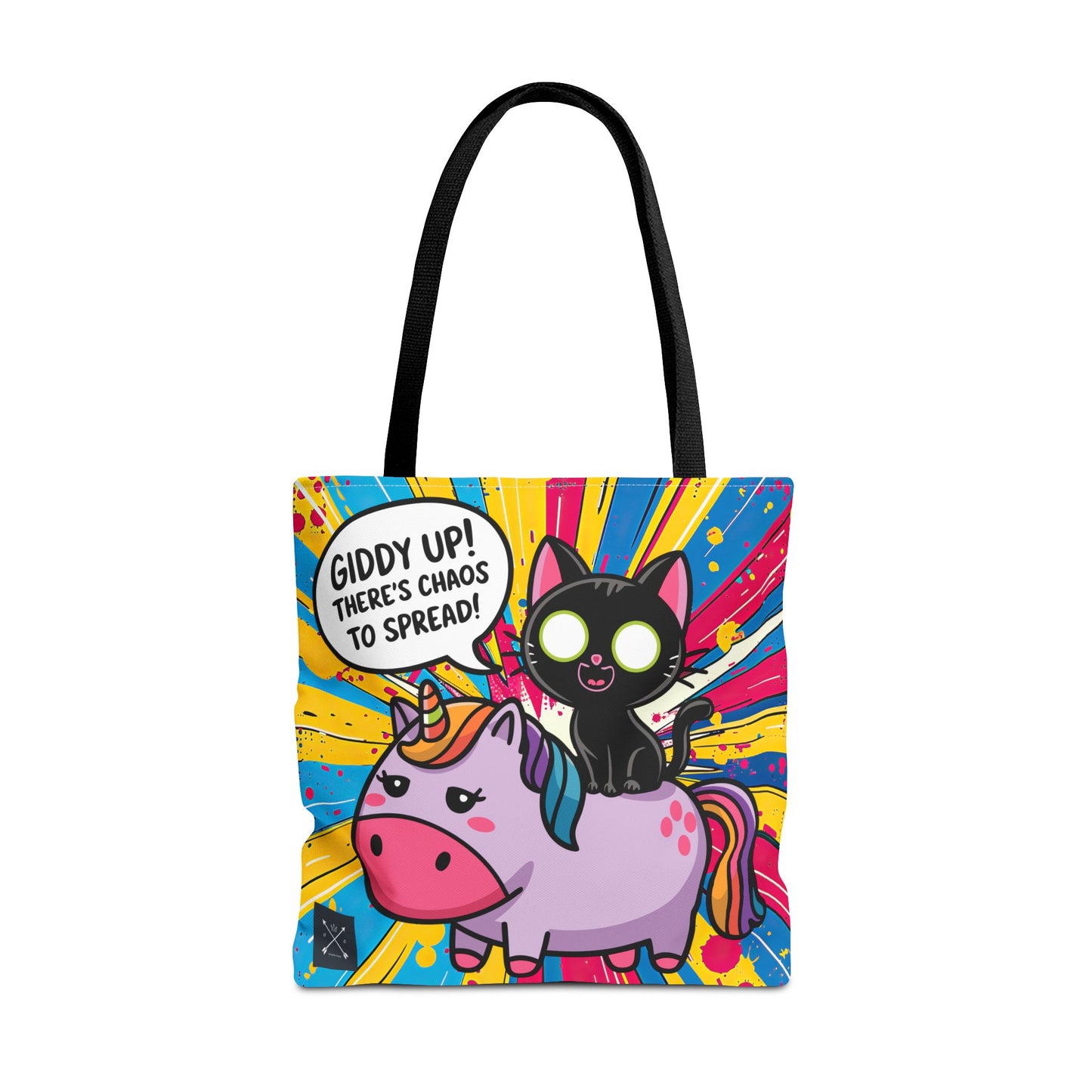 Giddy Up There's Chaos To Spread- Tote Bag