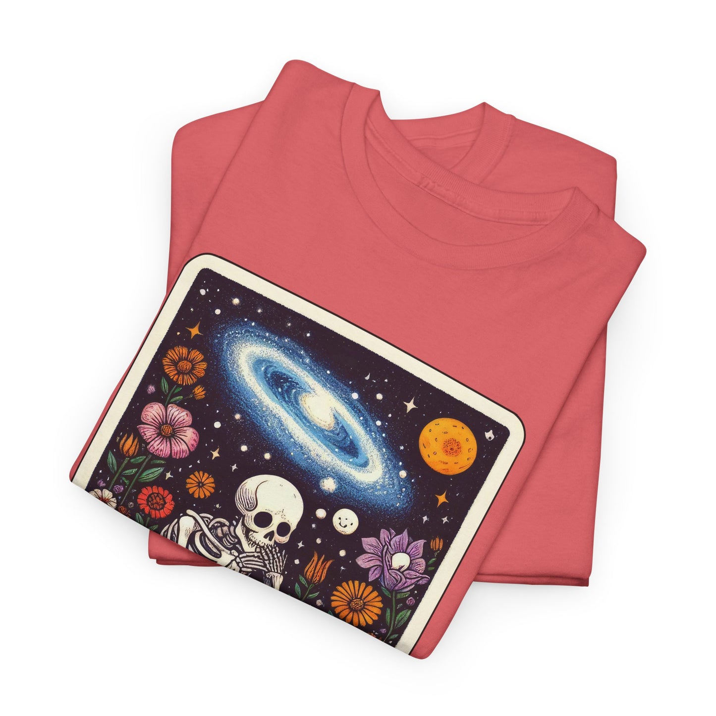 The Overthinker Skeletal Tarot - Unisex T-shirt