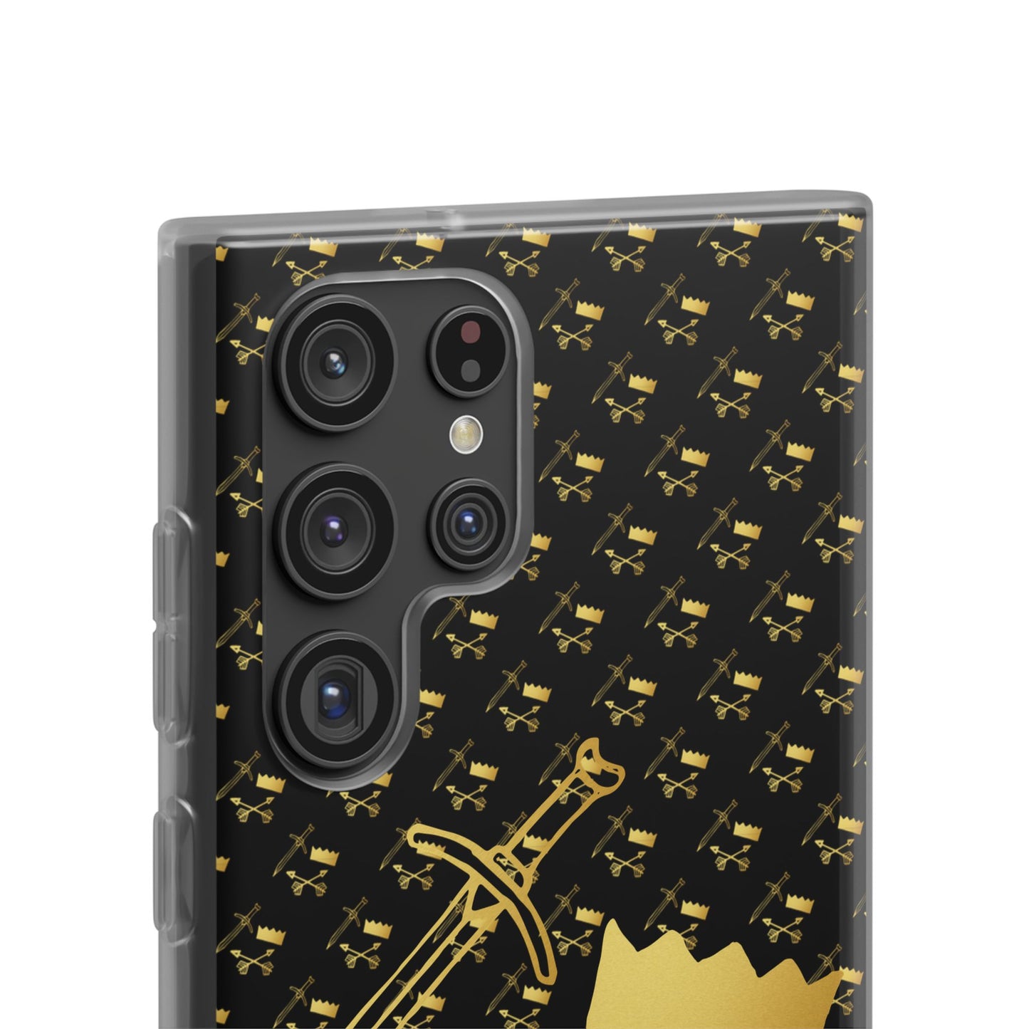 Gold and Bold Warrior - Flexi  Phone Cases