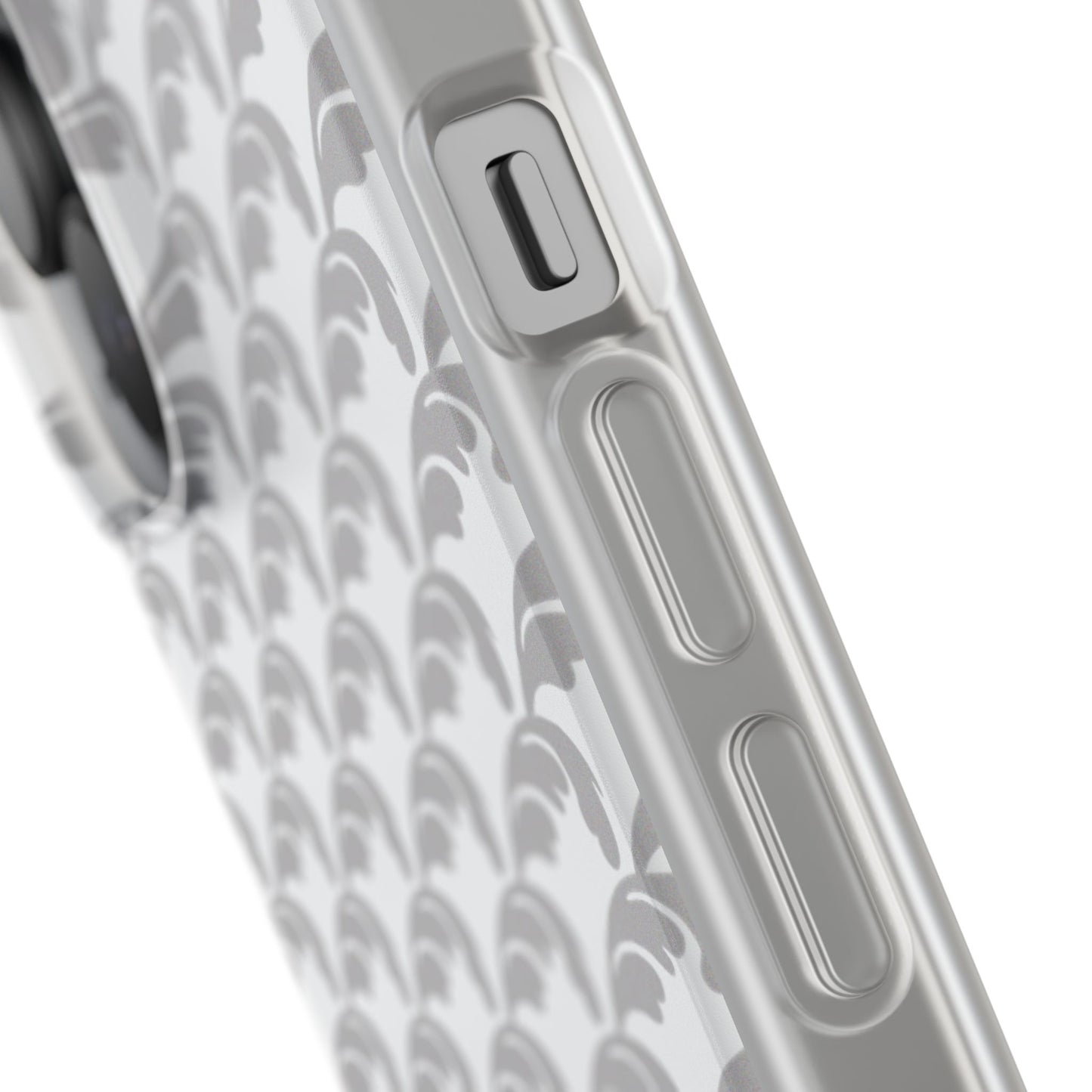 Beautiful Beloved Flourish (silver/white) - Flexi Phone Cases